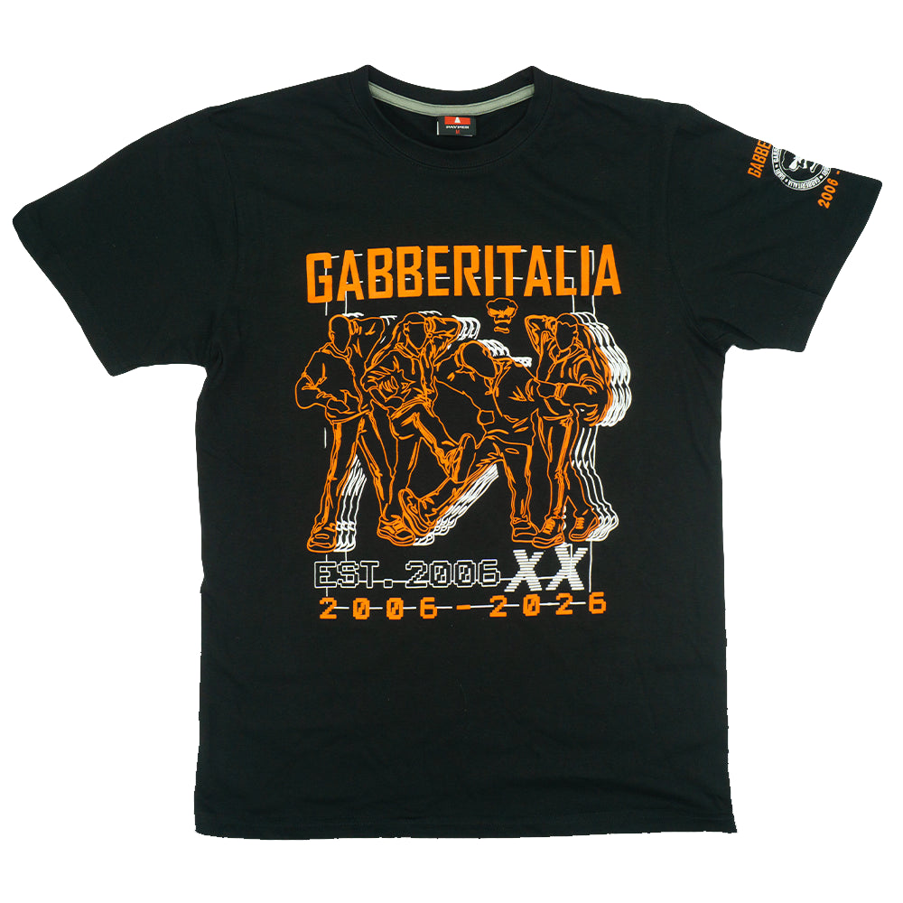 T-Shirt 20 Anni GABBERITALIA | Limited Edition