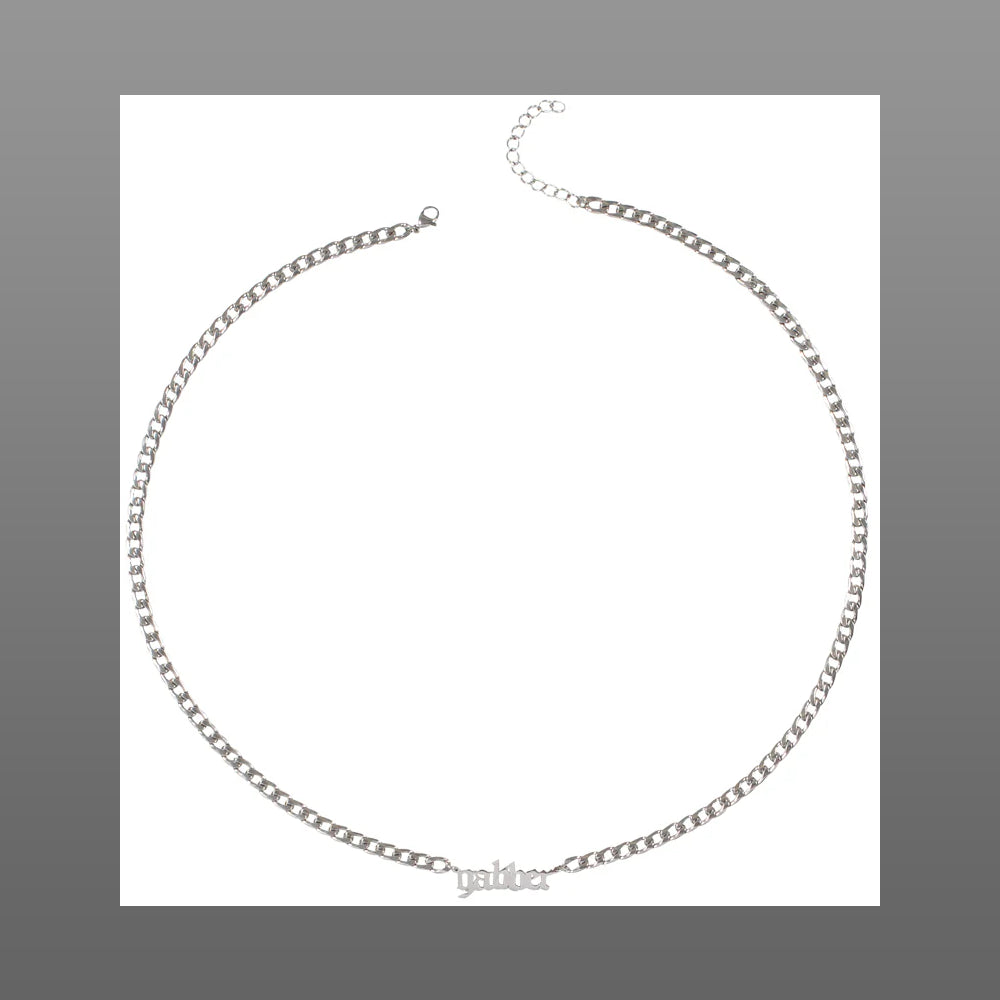 Collana 100% Hardcore “Gabber” Silver