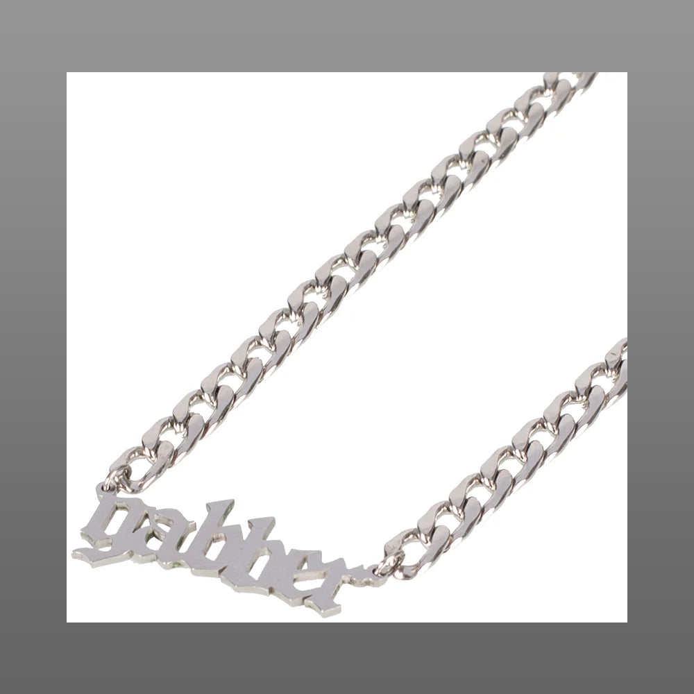 Collana 100% Hardcore “Gabber” Silver
