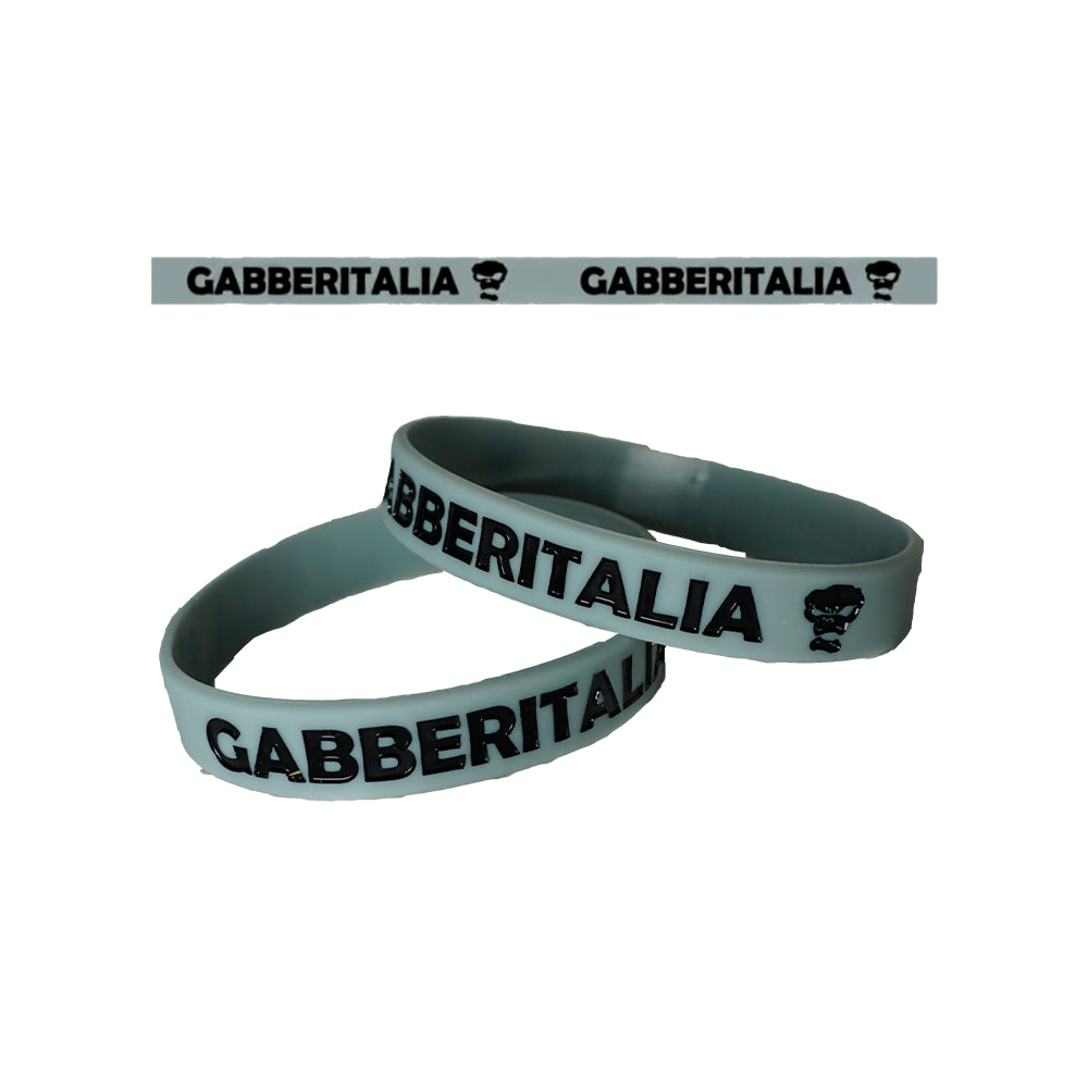 Gabberitalia Wristband (Grey)