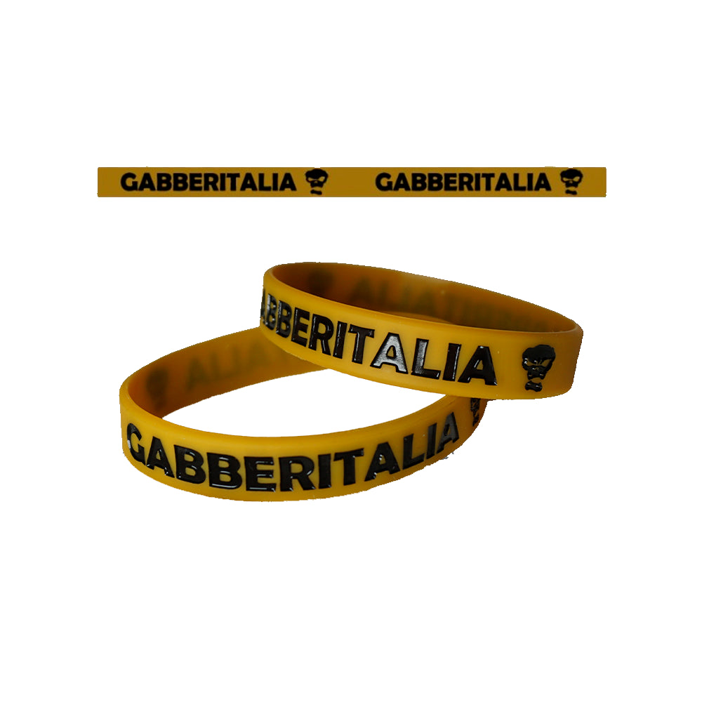 Gabberitalia Wristband (Gold)