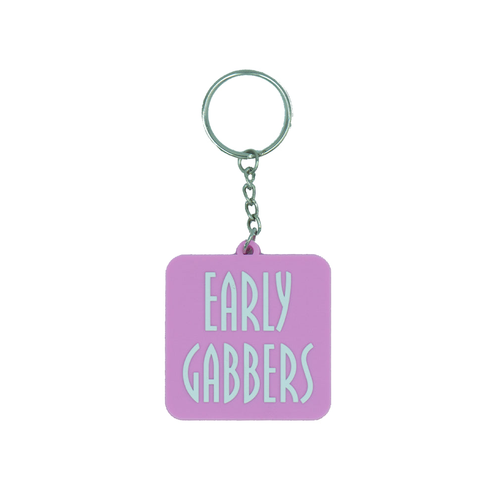 Early Gabbers Keychain (Pink)