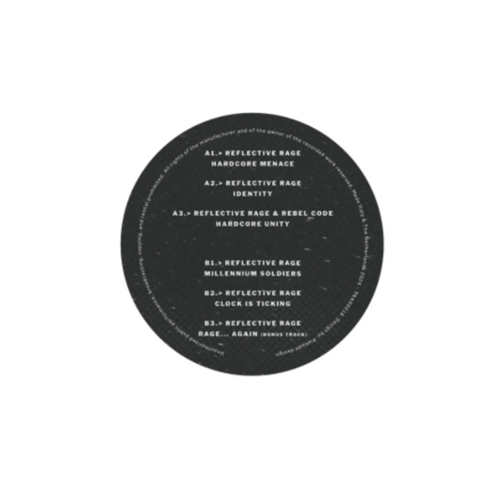 Reflective Rage - Just Normal Hardcore (TRAX 0218) (Braccialetto Incluso) (Vinile)