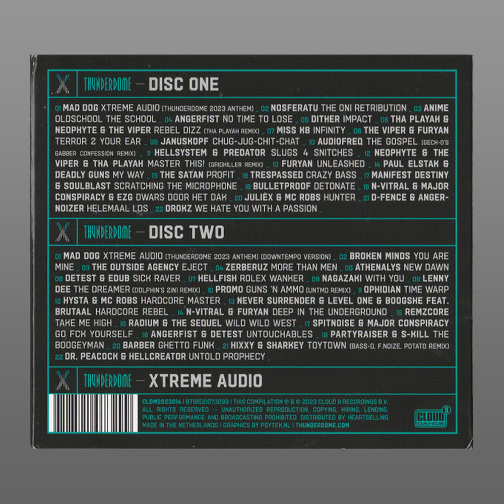 Thunderdome 2023 - EXTREME AUDIO (CD)