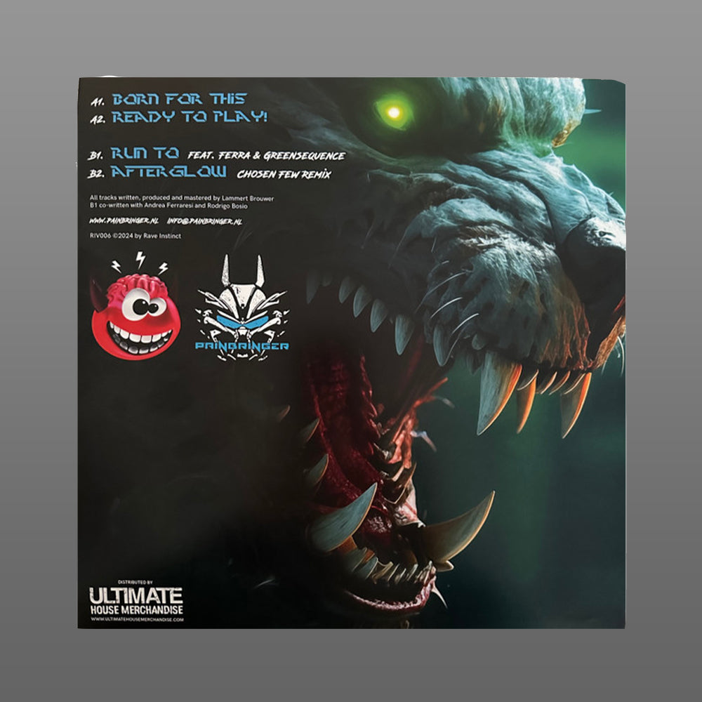 Painbringer – Early Hardcore Machine (Green Marbled Translucent)