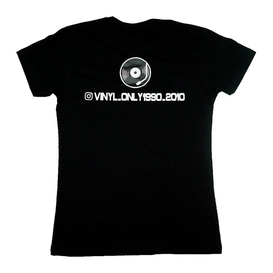 T-Shirt Vinyl Only 1990-2010 | Donna (Nera)