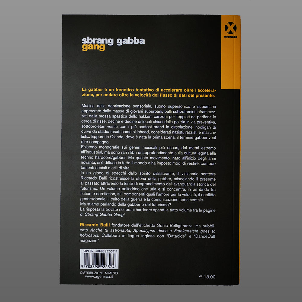 "Sbrang Gabba Gang: Gabber Reconstruction of the Universe" by Riccardo Balli