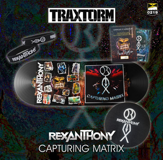 Rexanthony - Capturing Matrix (Remixes + Originals) (TRAX 0219) (2x12 Vinili + Certificato Numerato e Firmato + Slipmat)