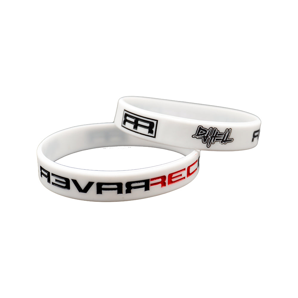 Braccialetto RAVER RECORDS | Ed. Da Hell (Bianco)