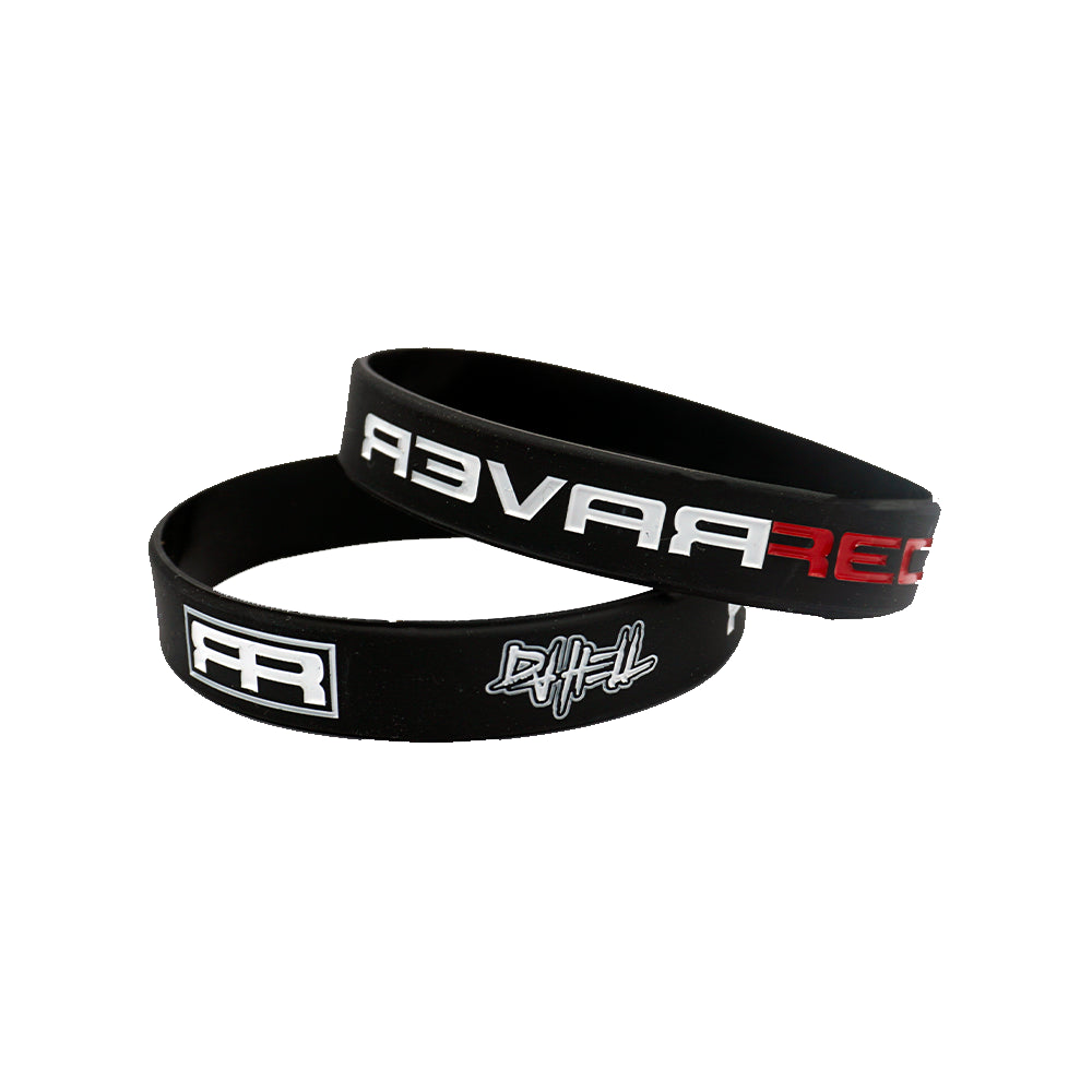 Braccialetto RAVER RECORDS | Ed. Da Hell (Nero)