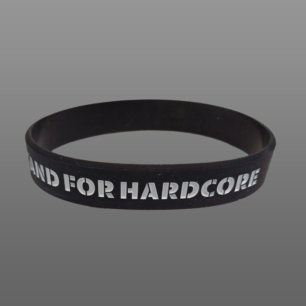 Braccialetto We Stand For Hardcore