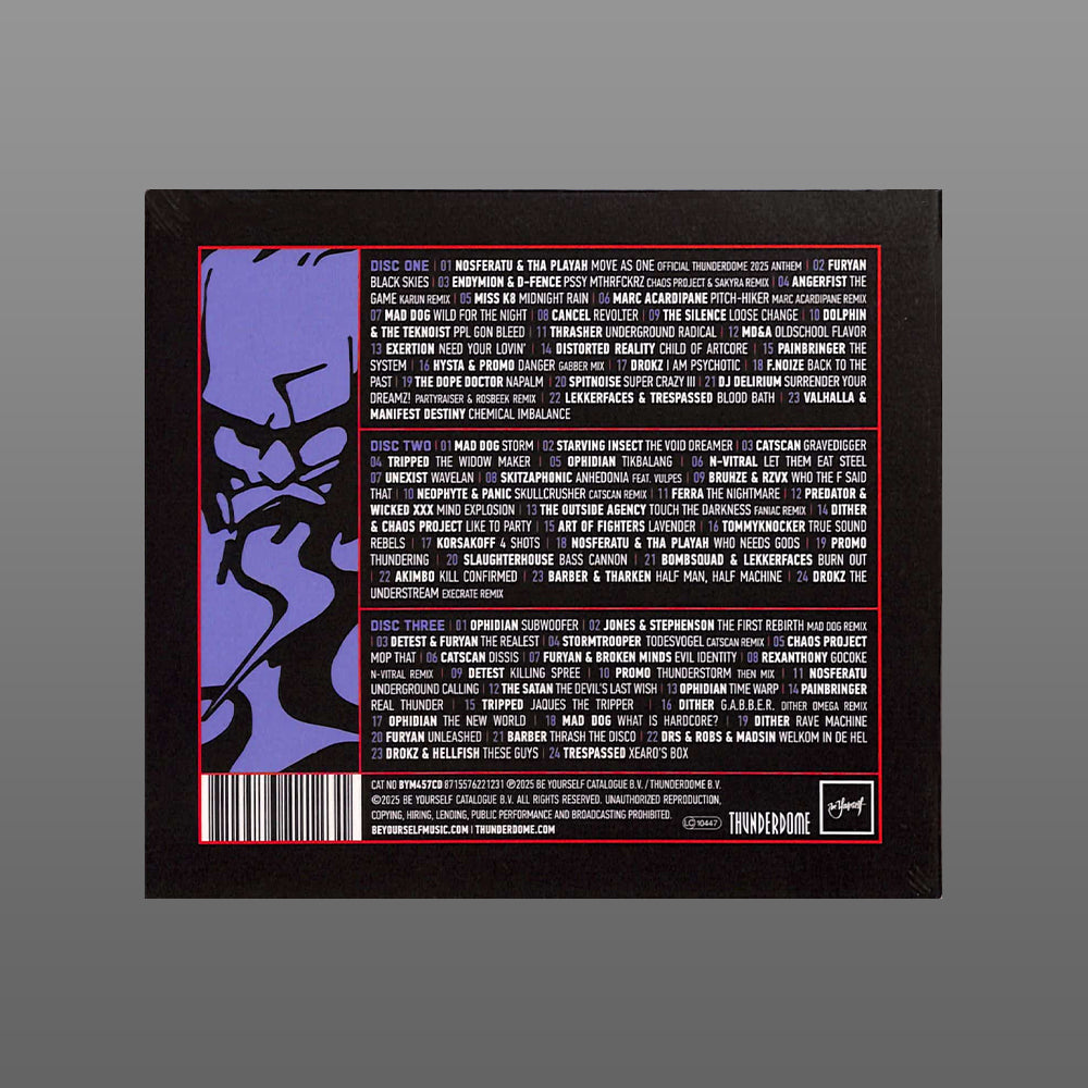 Thunderdome 2025 (3 CD)
