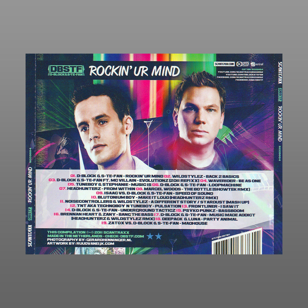 D-Block & S-te-Fan – Rockin’ Ur Mind (CD)