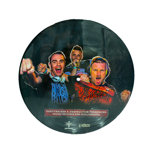 Partyraiser & Destructive Tendencies – Sound Becomes One (Picture Disc)
