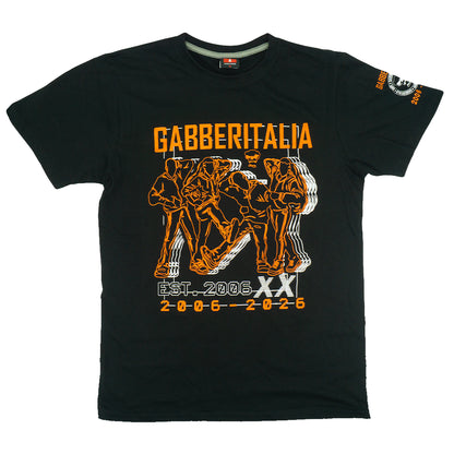 T-Shirt 20 Anni GABBERITALIA | Limited Edition