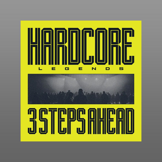 3 Steps Ahead ‎– Hardcore Legends (Vinile Nero)