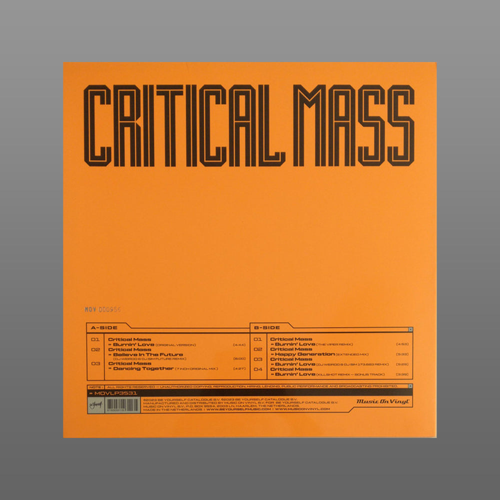 Critical Mass – Hardcore Legends