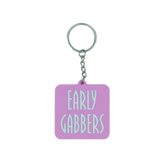 Early Gabbers Keychain (Pink)