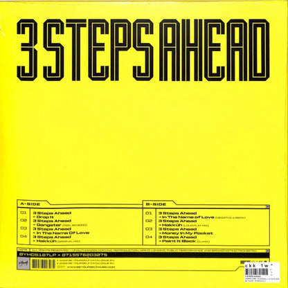 3 Steps Ahead ‎– Hardcore Legends (Vinile Nero)