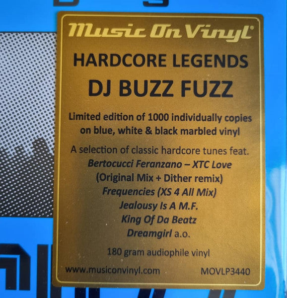  DJ Buzz Fuzz – Hardcore Legends (Black Vinyl)