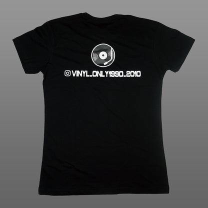 T-Shirt Vinyl Only 1990-2010 | Donna (Nera)
