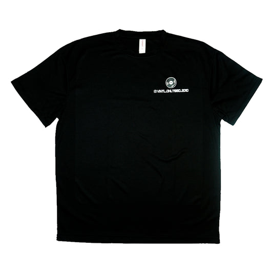 T-Shirt Vinyl Only 1990-2010 | Tessuto Tecnico (Nera)