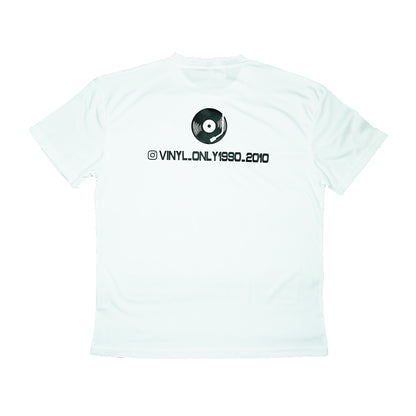 T-Shirt Vinyl Only 1990-2010 | Tessuto Tecnico (Bianca)