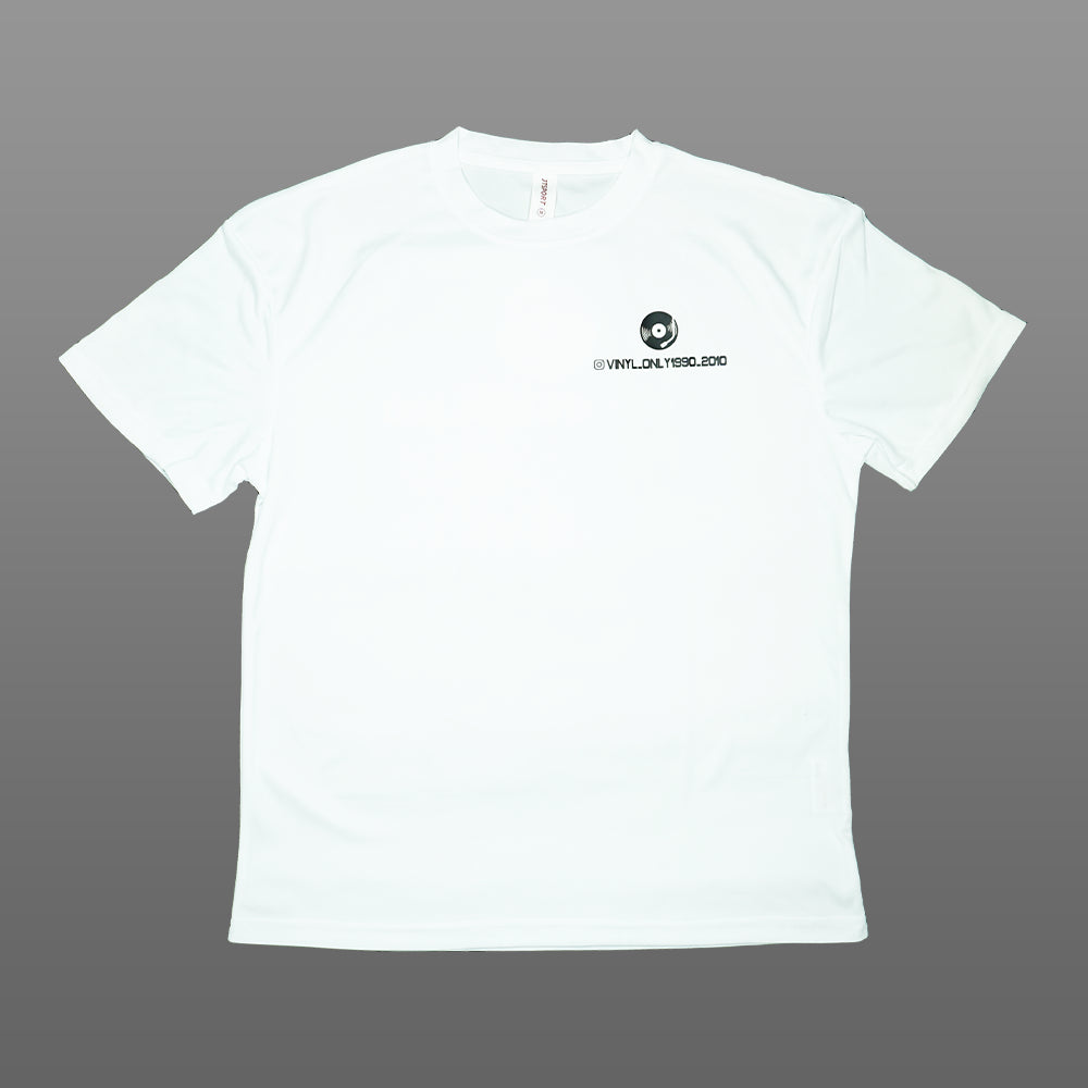 T-Shirt Vinyl Only 1990-2010 | Tessuto Tecnico (Bianca)