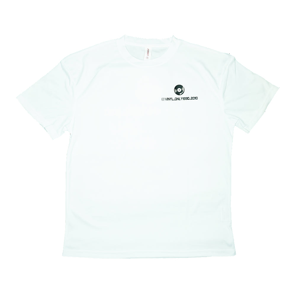 T-Shirt Vinyl Only 1990-2010 | Tessuto Tecnico (Bianca)