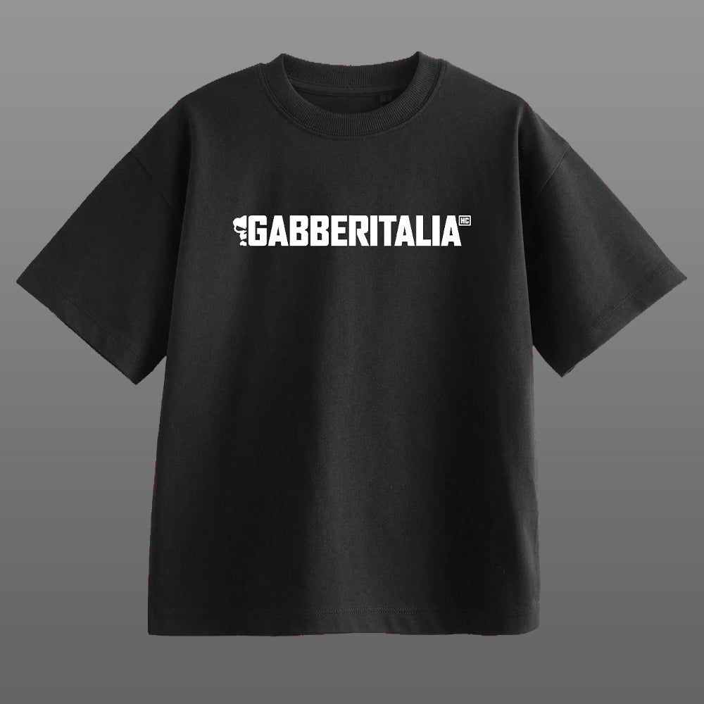 T-Shirt Gabberitalia “LIFE IS HARD OUR IS HARDCORE”