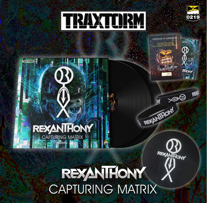 Rexanthony - Capturing Matrix (Remixes + Originals) (TRAX 0219) (2x12 Vinili + Certificato Numerato e Firmato + Slipmat)