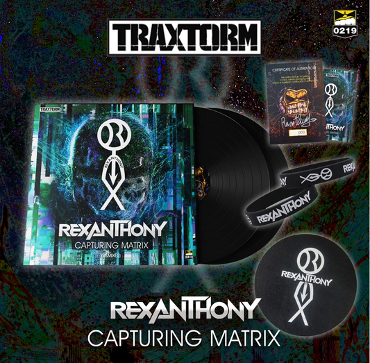 Rexanthony - Capturing Matrix (Remixes + Originals) (TRAX 0219) (2x12 Vinili + Certificato Numerato e Firmato + Slipmat)
