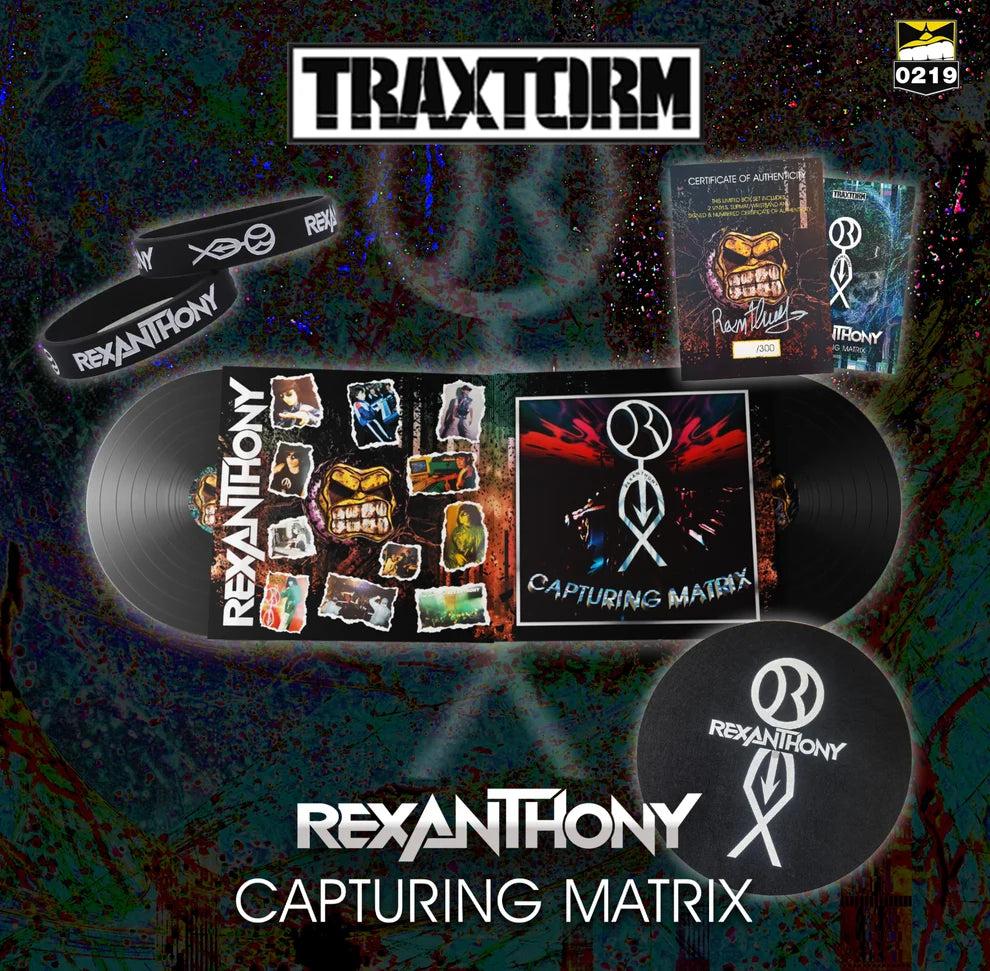 Rexanthony - Capturing Matrix (Remixes + Originals) (TRAX 0219) (2x12 Vinili + Certificato Numerato e Firmato + Slipmat)