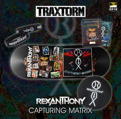 Rexanthony - Capturing Matrix (Remixes + Originals) (TRAX 0219) (2x12 Vinili + Certificato Numerato e Firmato + Slipmat)