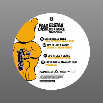 DJ Paul Elstak – Life Is Like A Dance (The Remixes) Picture Disc