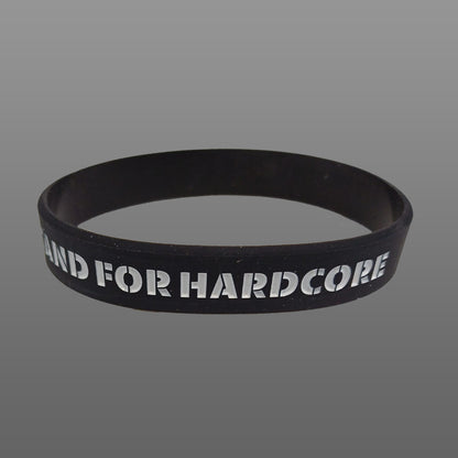Braccialetto We Stand For Hardcore