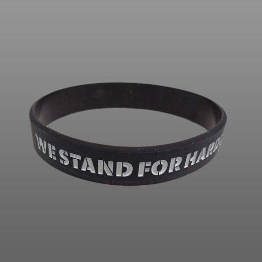 Braccialetto We Stand For Hardcore