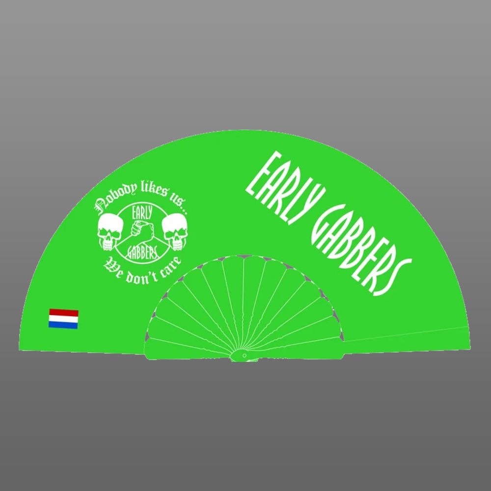 Early Gabbers Fan (Fluorescent Green)
