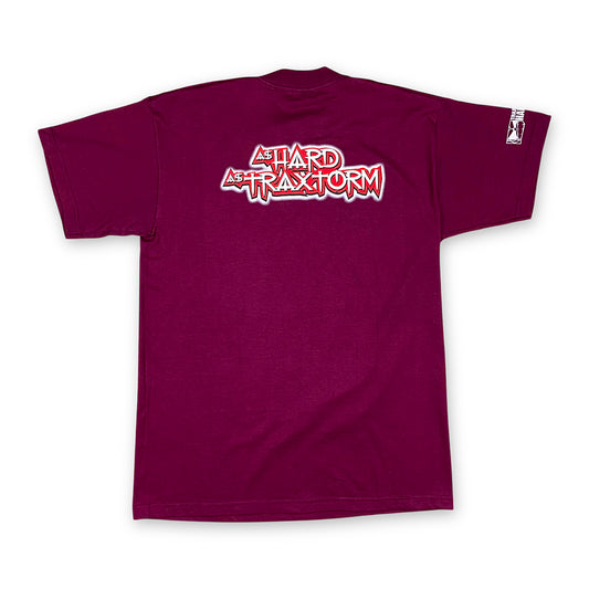 As Hard As Traxtorm T-Shirt (2004) - Bordeaux