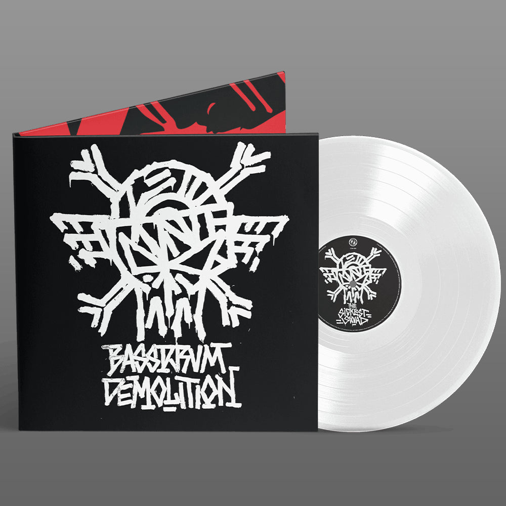 The Sickest Squad – Bassdrum Demolition (Vinile Cristallo Trasparente)